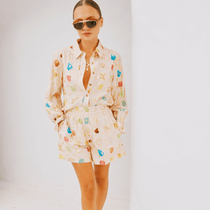 Never Fully Dressed Shell Geanie Shirt